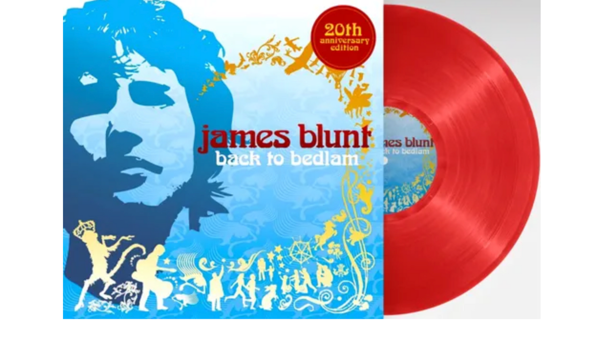 James Blunt - Back To Bedlam LP (20th Anniversary Red Vinyl)