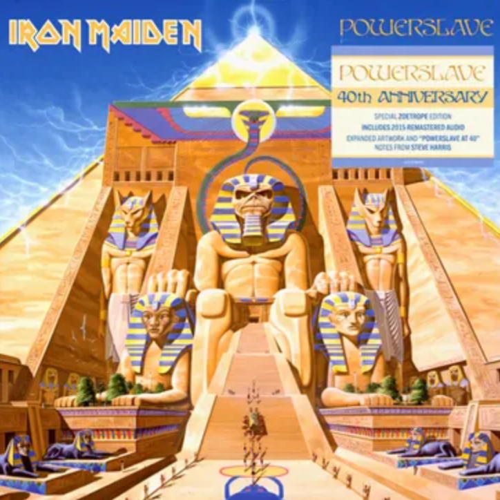 Iron Maiden - Powerslave LP (Zoetrope Vinyl)