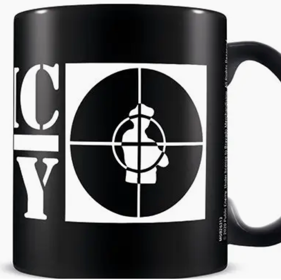 Public Enemy (Crosshairs Logo) Black Mug