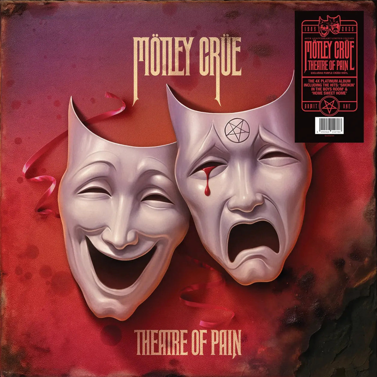 Motley Crue - Theatre Of Pain LP