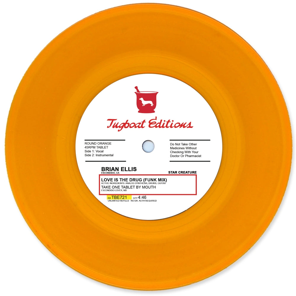 Brian Ellis - Love Is The Drug 7-Inch