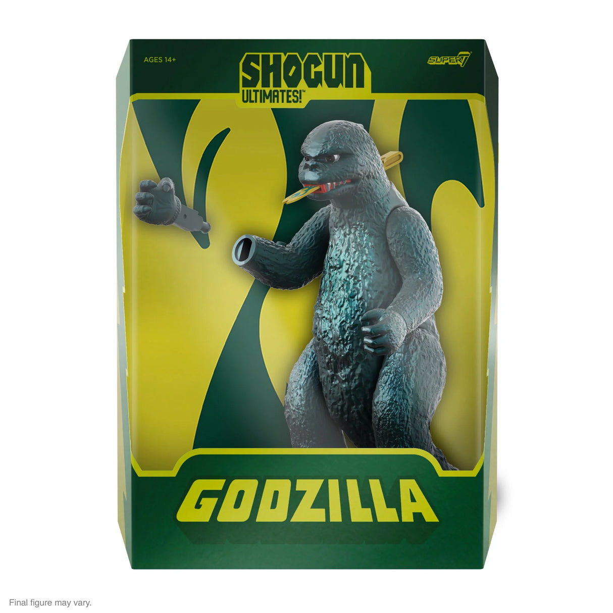 Toho ULTIMATES! Shogun Godzilla (Green Metallic Hawaii)