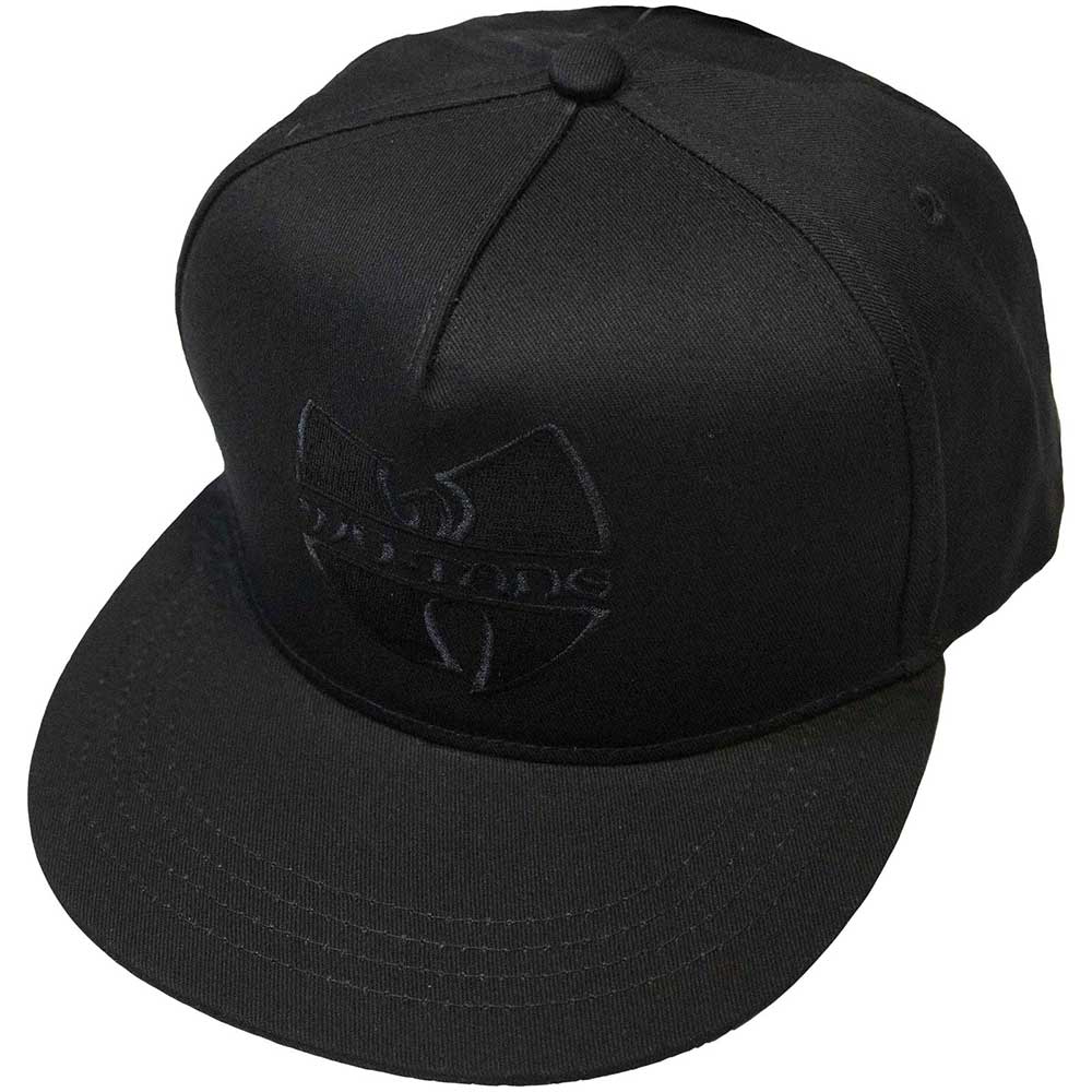 Wu-Tang Clan Unisex Snapback Cap - Black Logo