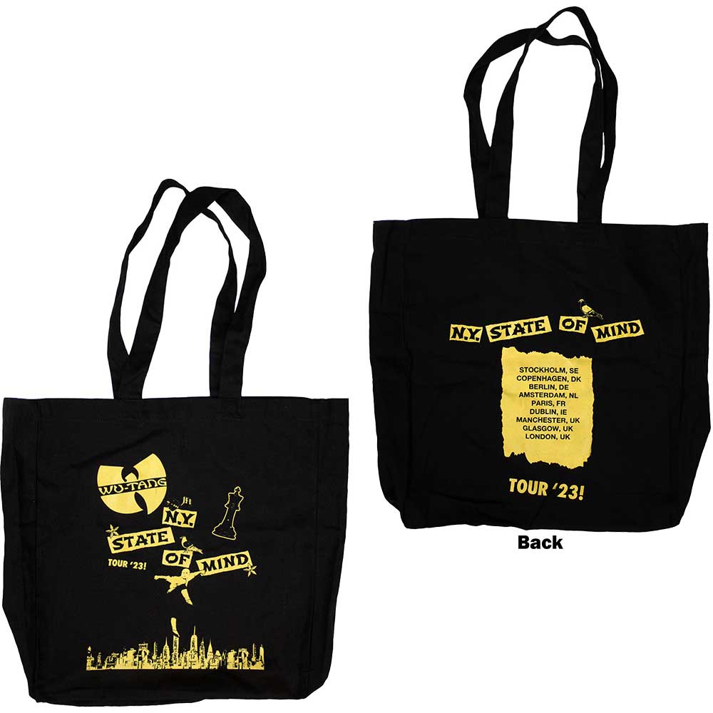 Wu-Tang Clan Cotton Tote Bag - Europe Tour '23 NY State Of Mind