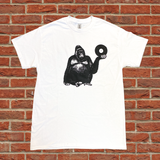 Beat Street Records T-Shirt (Black and White Gorilla On White)