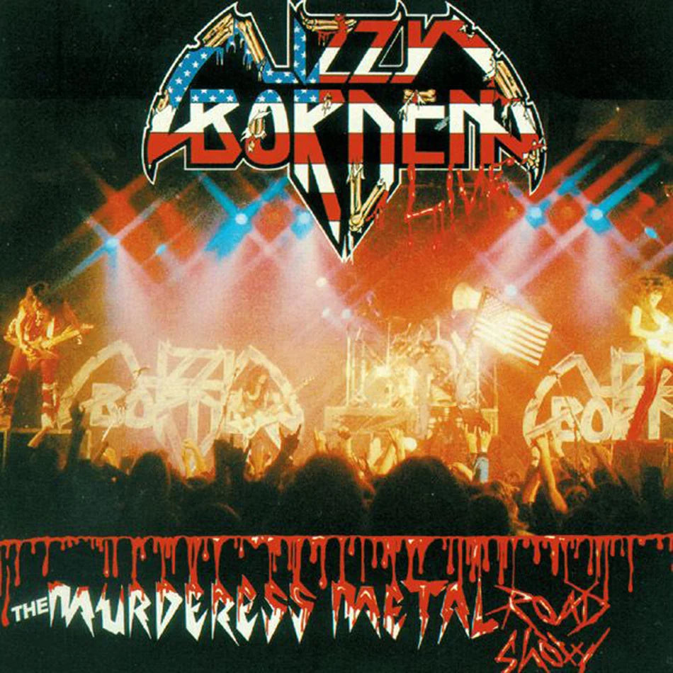 Album cover with a band performing on stage, colorful lights, and text 'Mizzy Aborted' at the top.