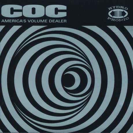 Album cover with spiral design and text 'COC America's Volume Dealer' on a black background