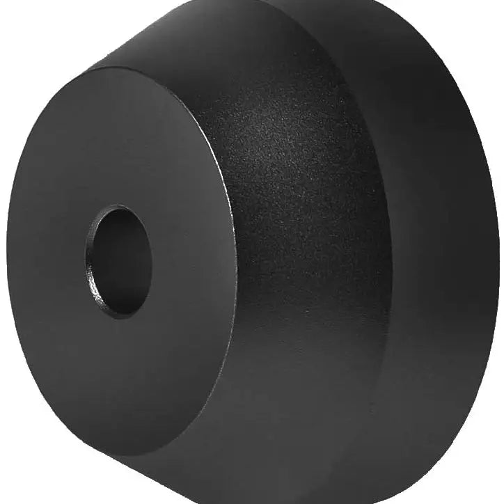 45 Rpm 7" Record Aluminum Adapter - Black