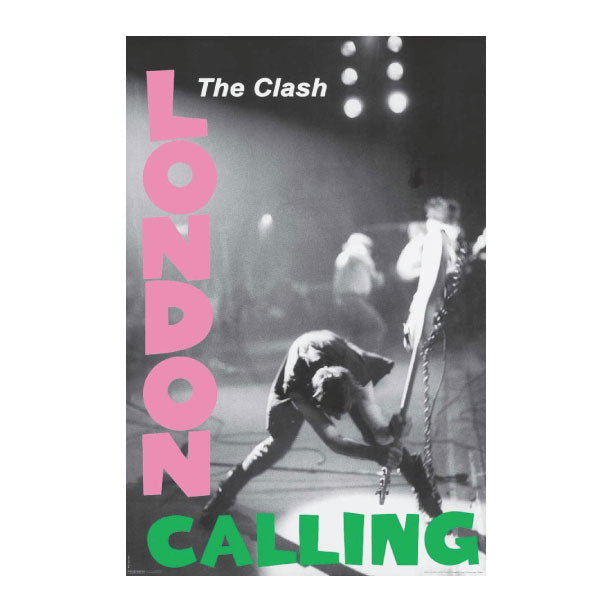 The Clash London Calling Poster