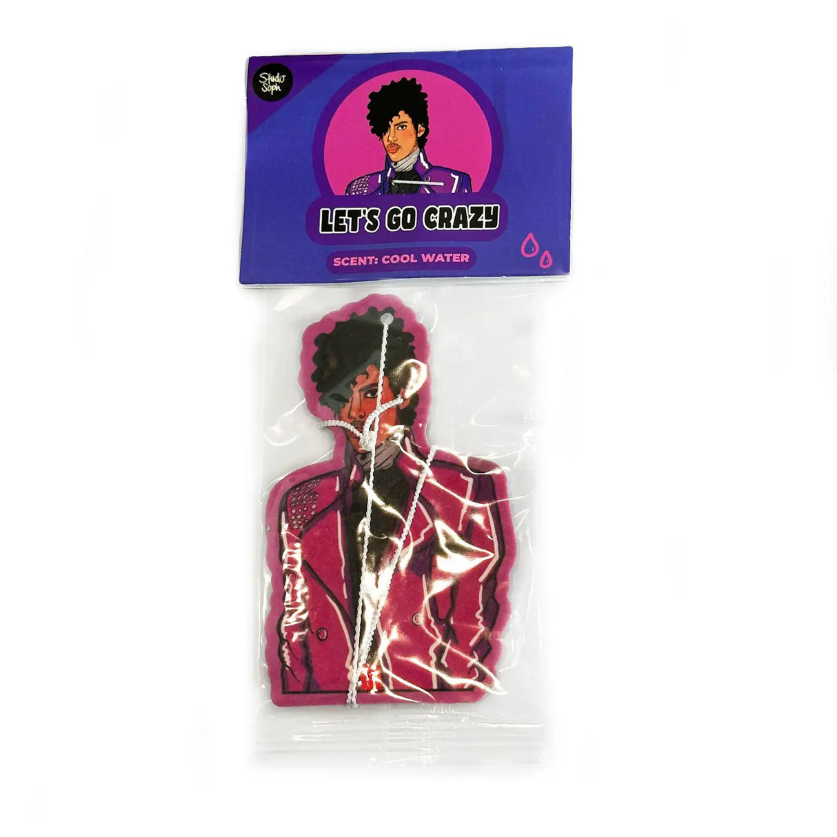 Prince Let's Go Crazy Air Freshener