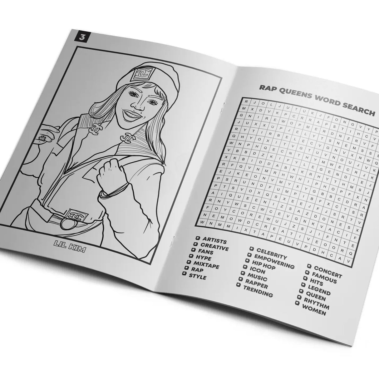 Rap Queens Activity Book