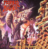 Album cover with a dragon-like creature and text 'Gateways to Annihilation' and 'Arch Enemy' logo.