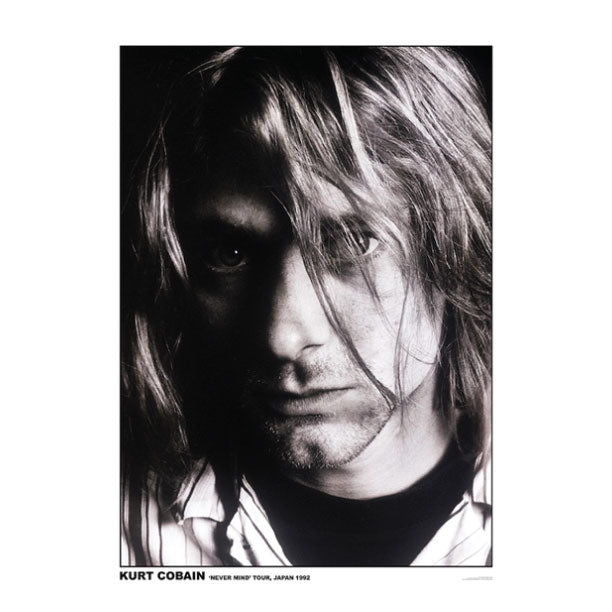 Kurt Cobain Japan Poster