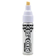 A single bottle of Art Primo Pixo.38 Pump Action Marker paint marker, featuring a white cap, silver body, and black and white graphic design, with a yellow paint tip visible at the top, set against a plain white background.