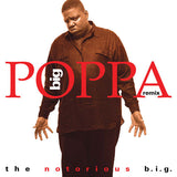 Album cover for 'Big Poppa Remix' by The Notorious B.I.G. featuring a person in a brown shirt.