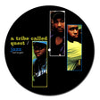 Vinyl record cover with 'A Tribe Called Quest' album art on a black background