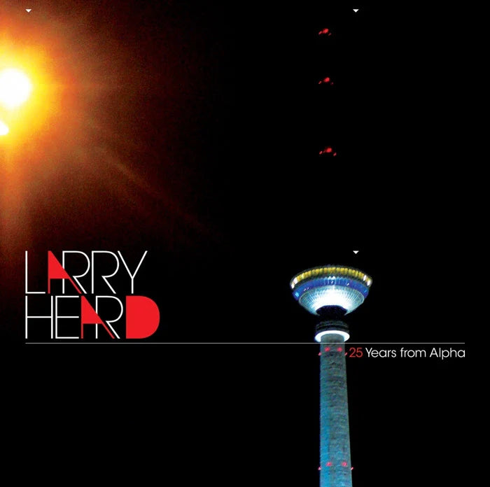 Album cover with 'Larry Heard' and tower design against a dark background