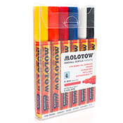 ONE4ALL 227HS Basic 1 6-Marker Set