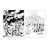 Graffiti Coloring Book 3: International Styles