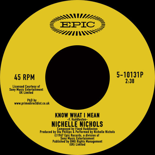 Nichelle Nichols - Know What I Mean 7-Inch