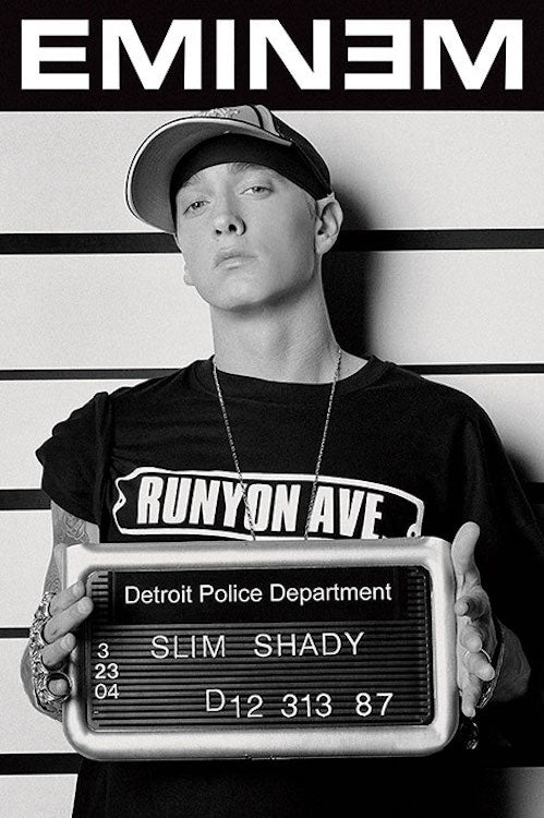 Eminem Mug Shot Poster