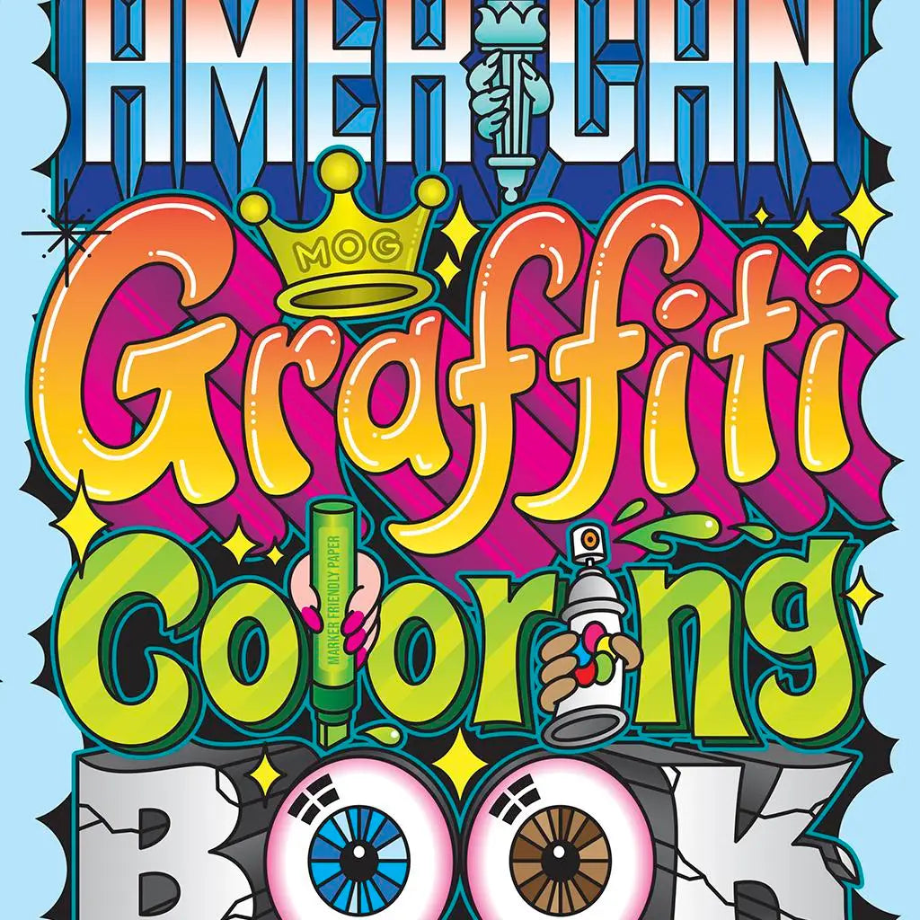 American Graffiti Coloring Book