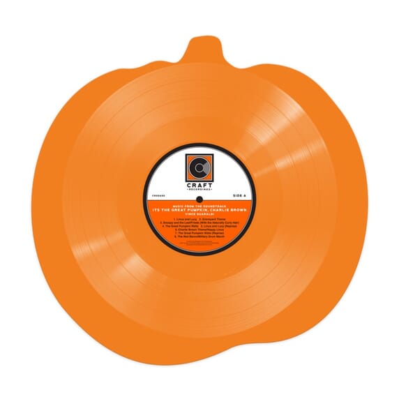 Vince Guaraldi - It's The Great Pumpkin, Charlie Brown LP (Pumpkin Shaped Vinyl)