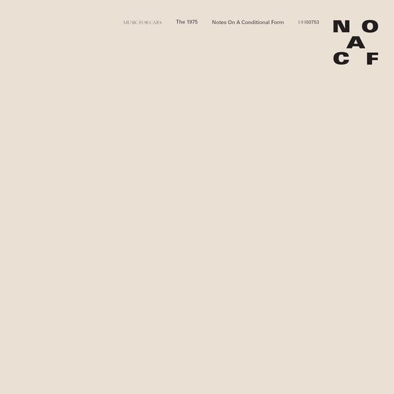 The 1975 - Notes On A Conditional Form 2LP