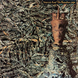 The image features the album cover of "Juju" by Siouxsie And The Banshees. It shows a blurred, artistic depiction of Siouxsie Sioux with abstract, dark-colored shapes in the background, giving a mystical or dreamlike quality to the image.