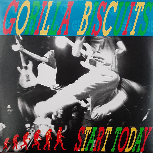 Gorilla Biscuits - Start Today LP (Pink/Red vinyl)