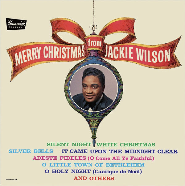 Jackie Wilson - Merry Christmas From Jackie Wilson LP (Green Vinyl)