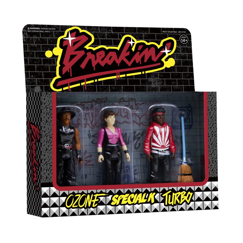 Breakin' ReAction Figures - 3-Pack [Ozone, Special K, Turbo] (Metallic)
