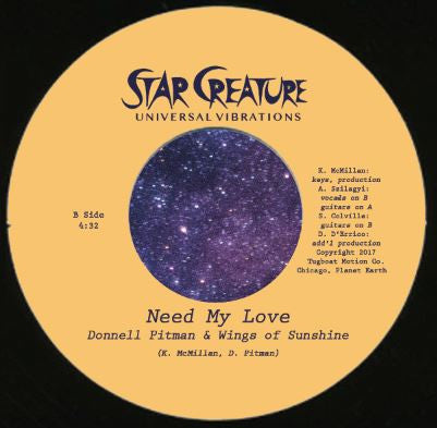 Donnell Pitman - Do You Wanna 7-Inch