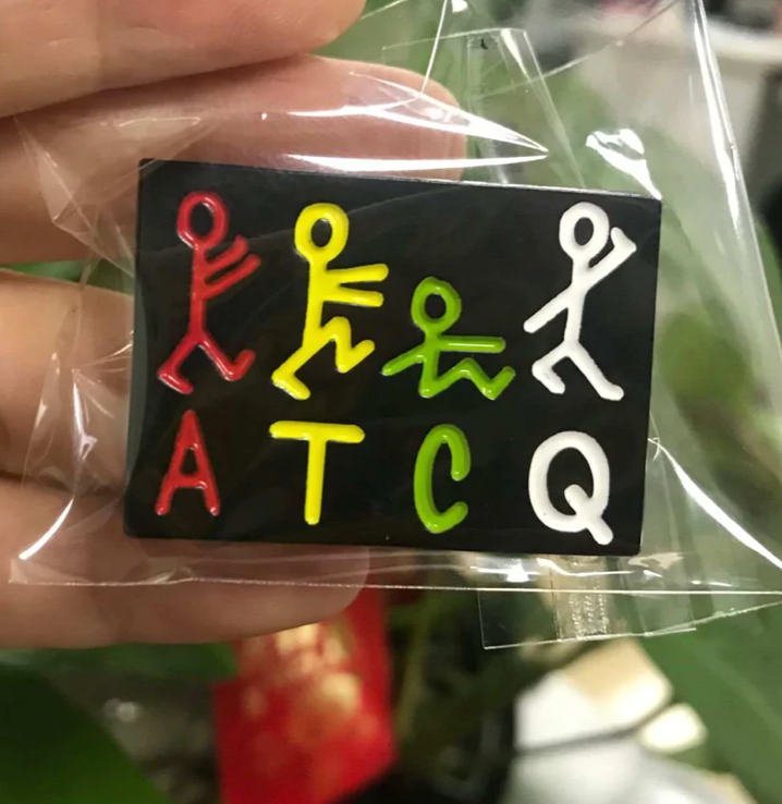 ATCQ (A Tribe Called Quest) Pin