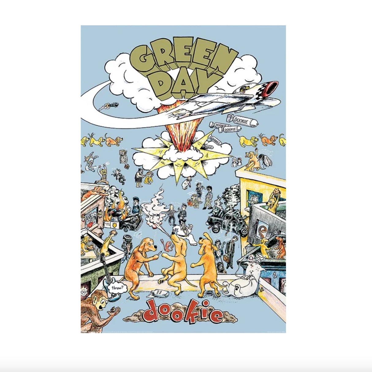 Green Day Dookie Poster