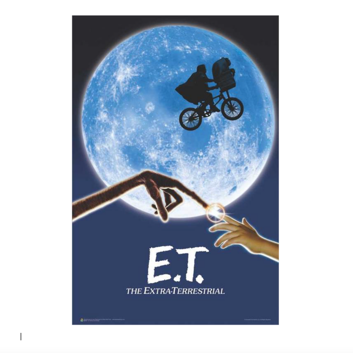 E.T. Movie Poster