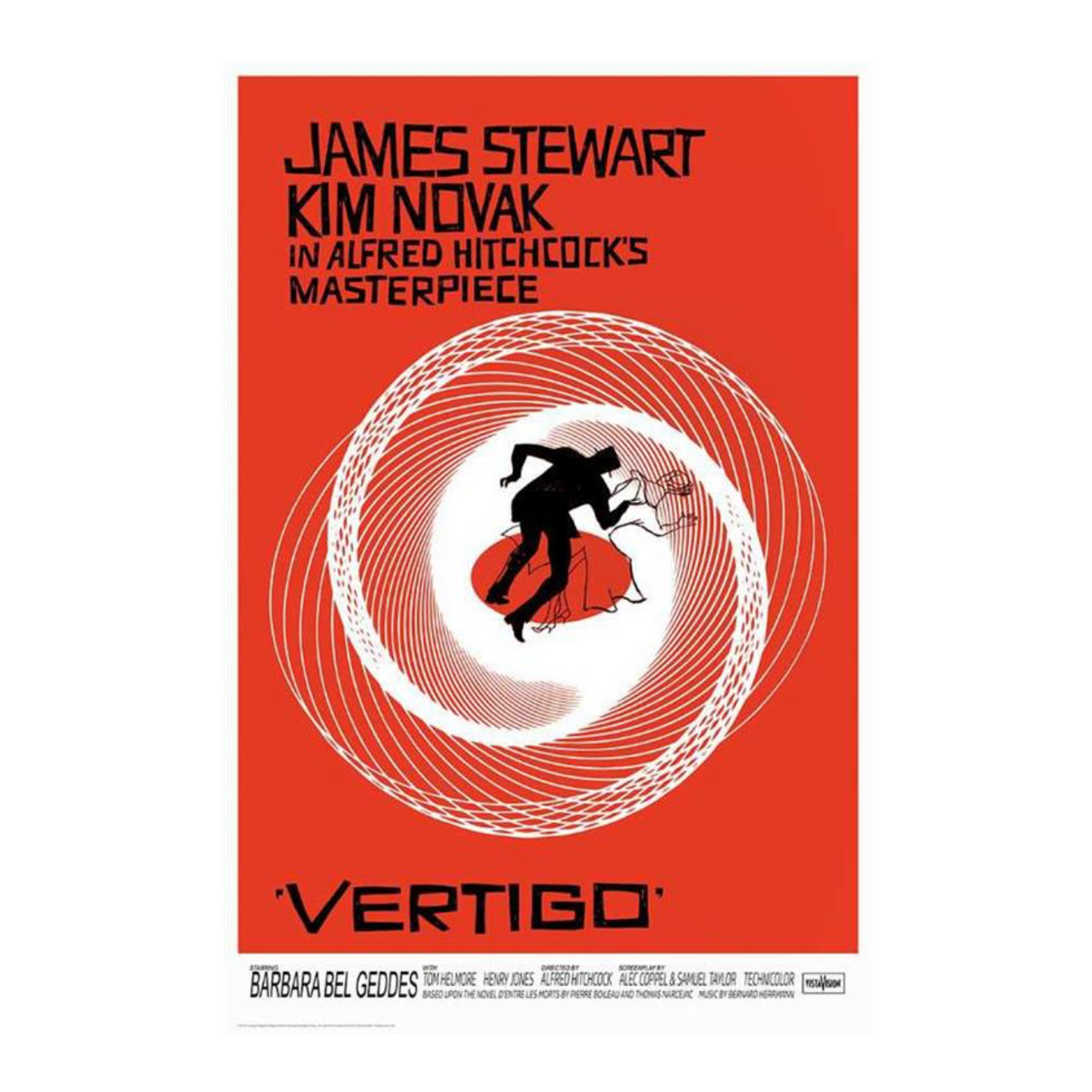 Alfred Hitchcock Vertigo Poster