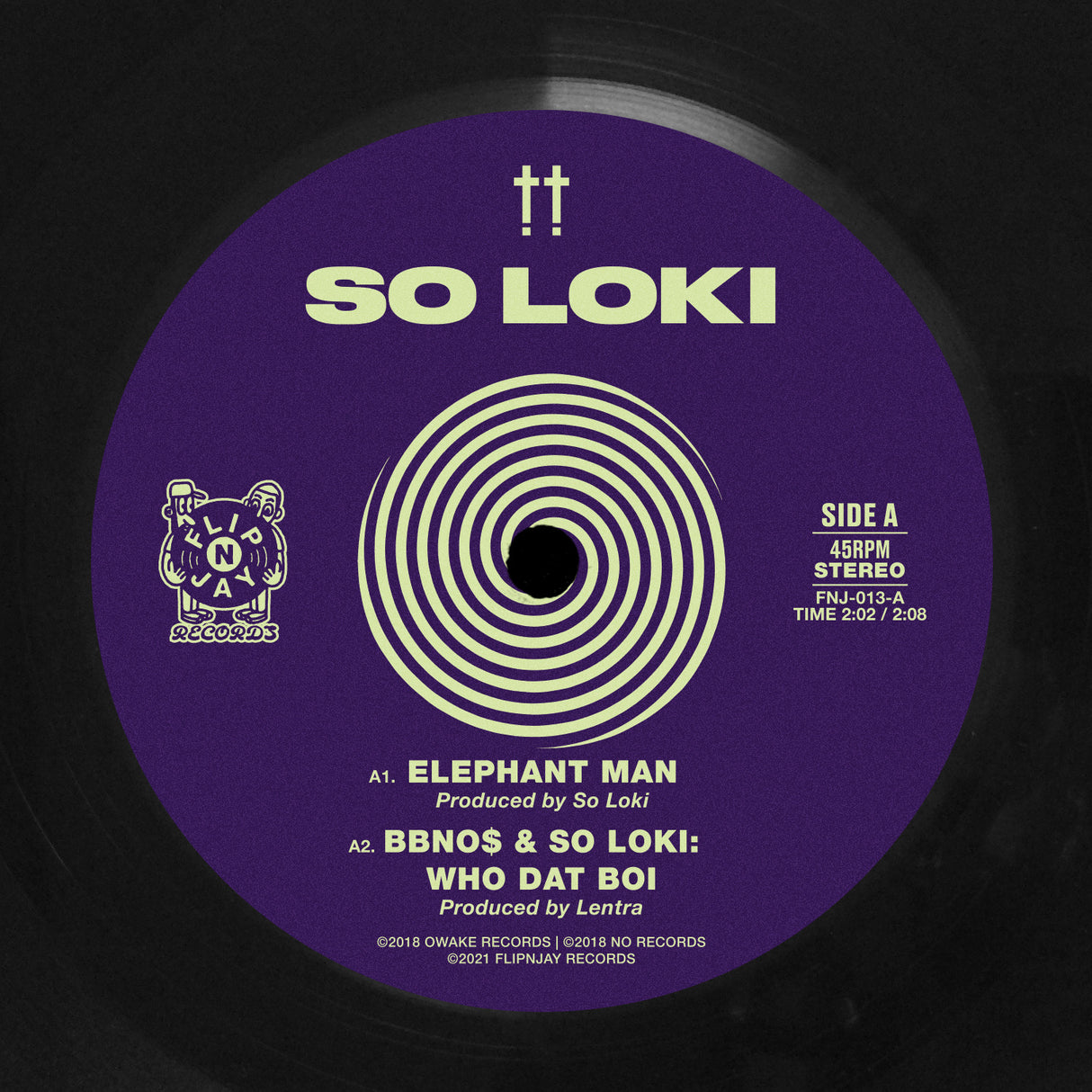 So Loki - Elephant Man / Who Dat Boi (ft. bbno$) 7-Inch