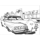 Lowrider Coloring Book