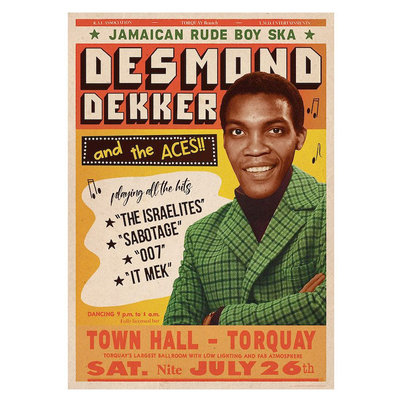 Desmond Dekker Poster