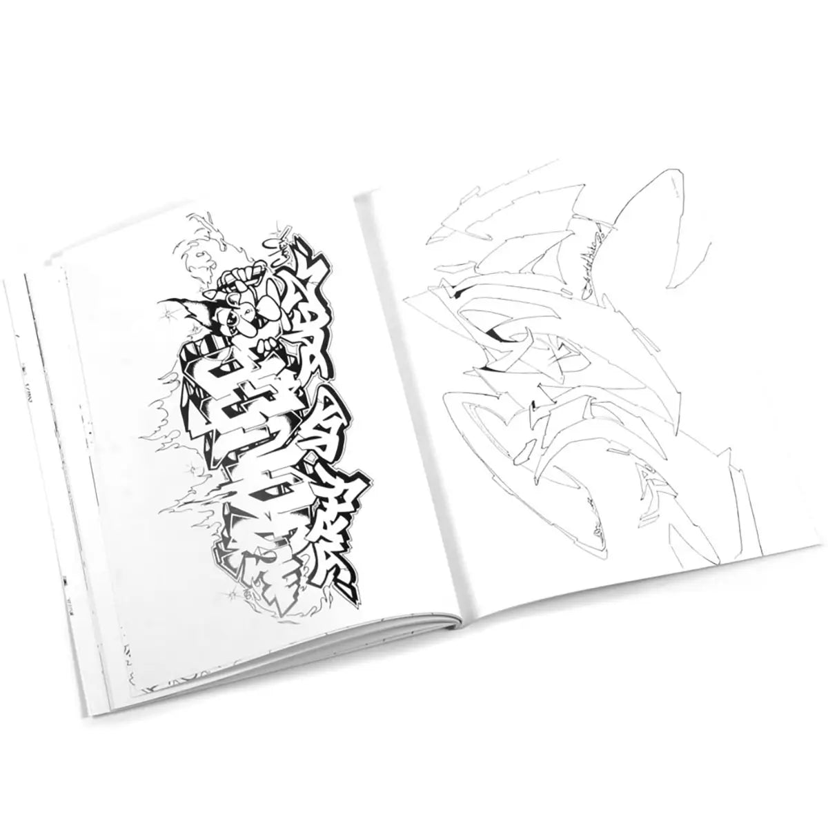 Graffiti Coloring Book