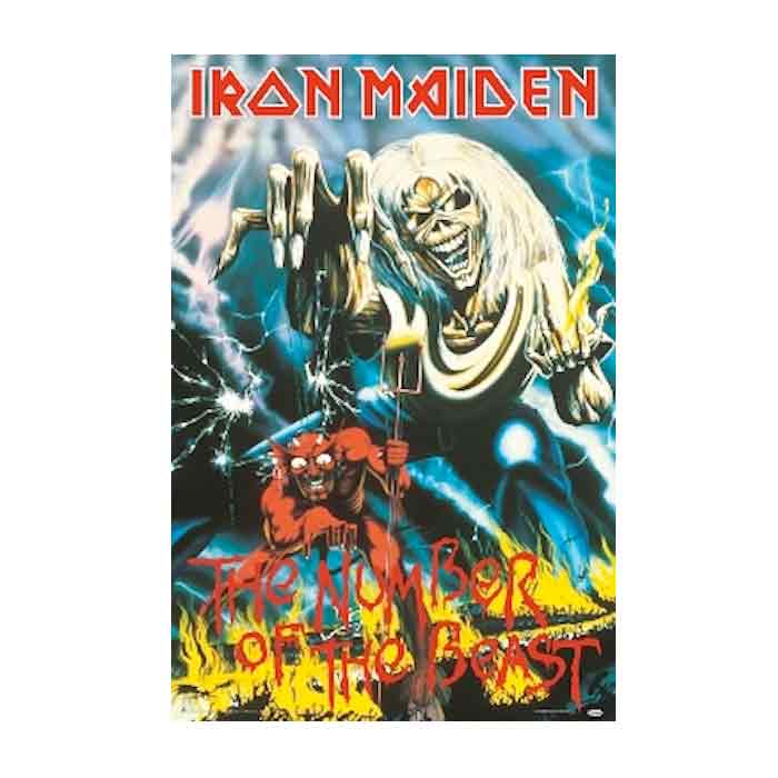 Iron Maiden Number Poster