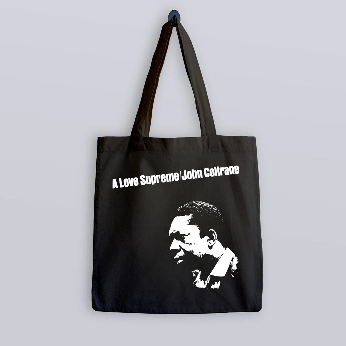 John Coltrane A Love Supreme Tote Bag