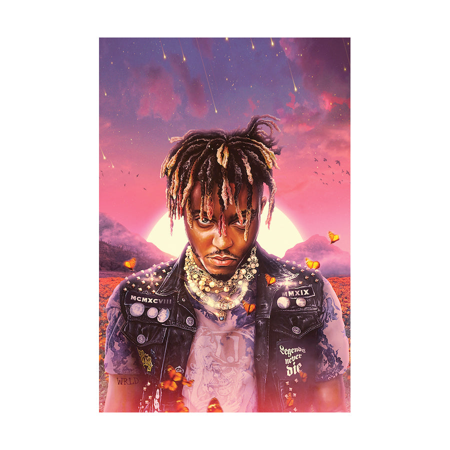 Juice Wrld Legends Never Die Poster