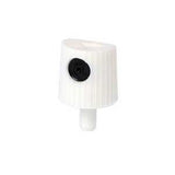 A white fatcap spray paint nozzle designed for creating medium to fat lines, typically used in aerosol cans.